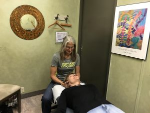 Cranial adjusting, concussion treatment