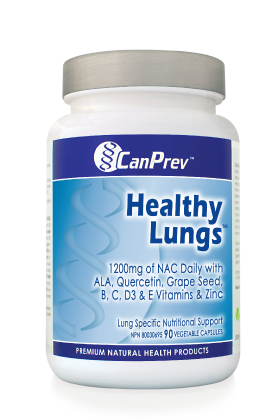 Healthy Lungs, CanPrev, lung health, antioxidant, lung detox