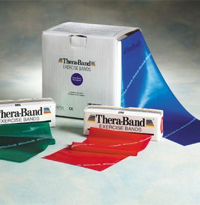 TheraBand Exercise Bands, exercise bands, exercise and strengthening