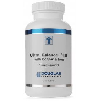 Ultra Balance III with Copper and Iron, supplement, multi-vitamin, minerals, copper, iron