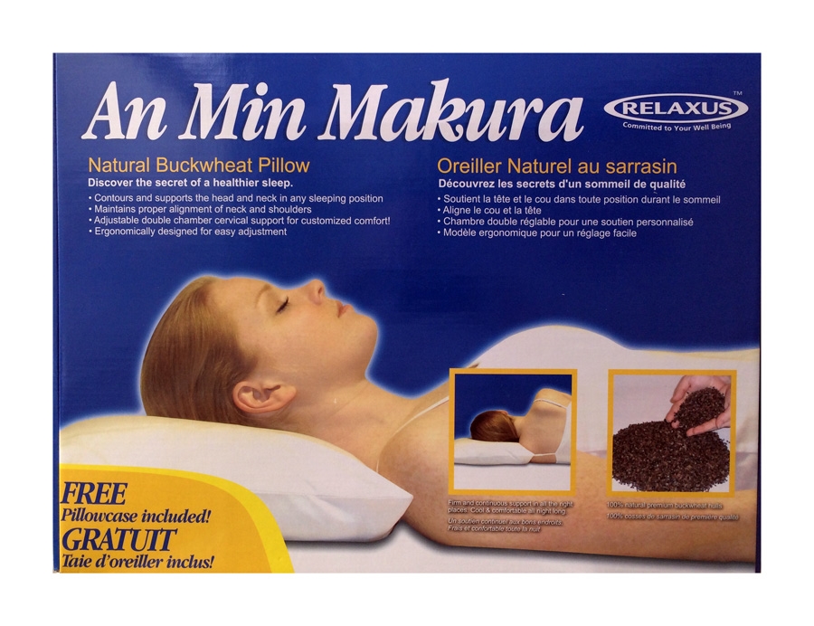 An Min Makura Buckwheat Pillow Back to Health Wellness Centre