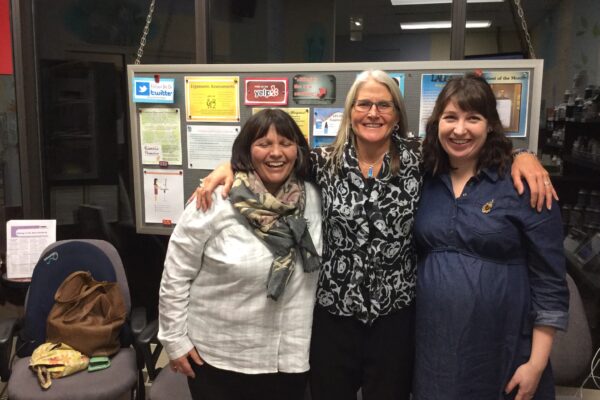 Pictured here is Dr. Rodwin with patients Renee and Carole Timinski, who have been coming here for more than 5 years now!