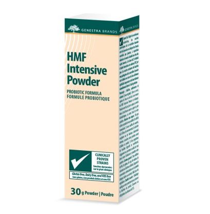 HMF Intensive Powder, Genestra, supplement, probiotic, gastrointestinal health, gut health, probiotic powder