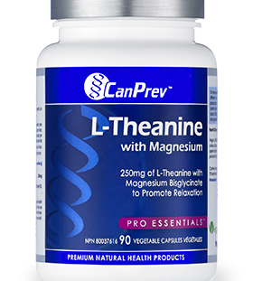 L-Theanine , CanPrev, supplement, sleep aid, stress, stress releiver, relaxation