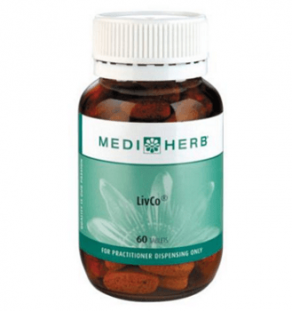 LivCo MediHerb liver, supplement, liver support, liver health, liver detoxification, detox, detoxification, digestive health, gut health, antioxidant