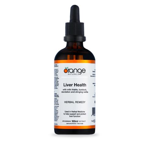 Liver Health Orange Naturals, supplement, detoxification, detox, liver detoxification, liver health, liver support, bile flow, antioxidant, homeopathic remedy