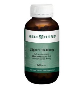 Slippery Elm, supplement, heartburn, digestive health, gastrointestinal health, GI health, gastritis, gut health,