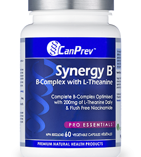 Synergy B canprev, supplement, B vitamin, B complex, antioxidant